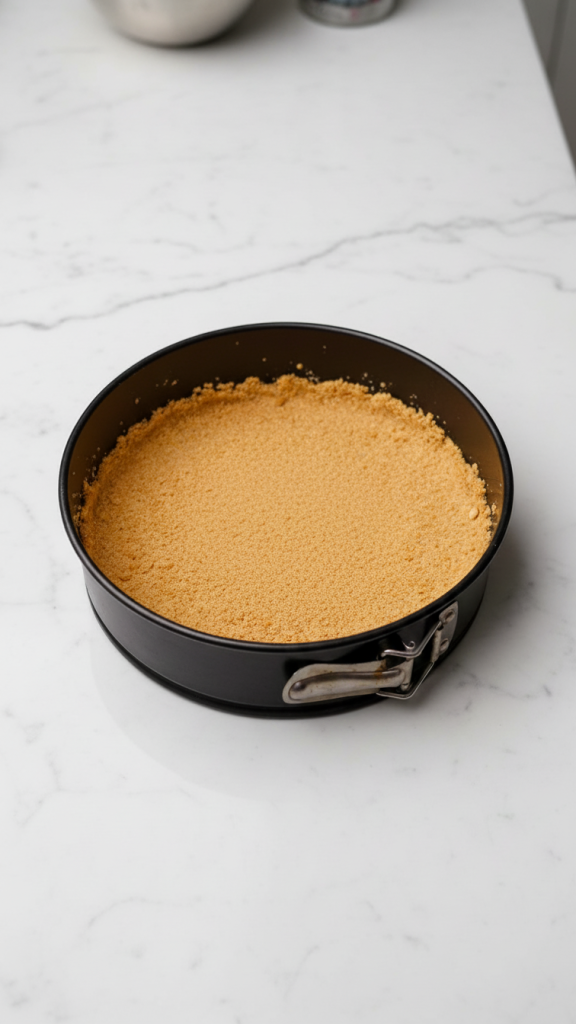 crust in black spring pan