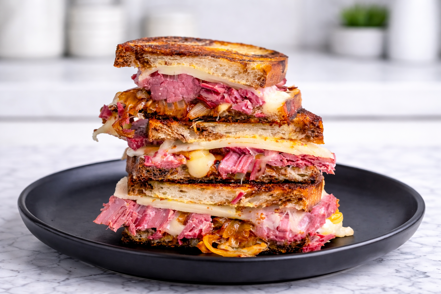 Corned Beef Grilled Cheese