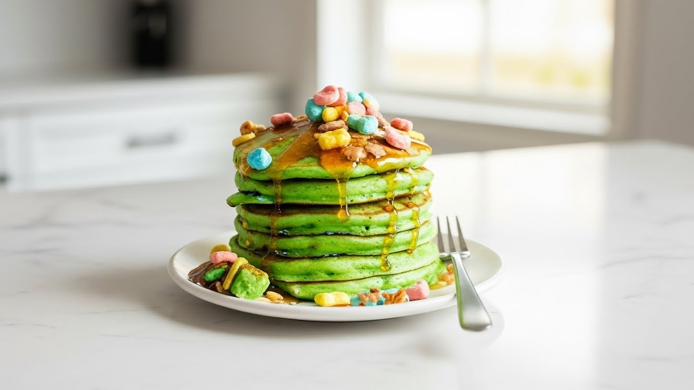 Leprechaun Pancake Bites