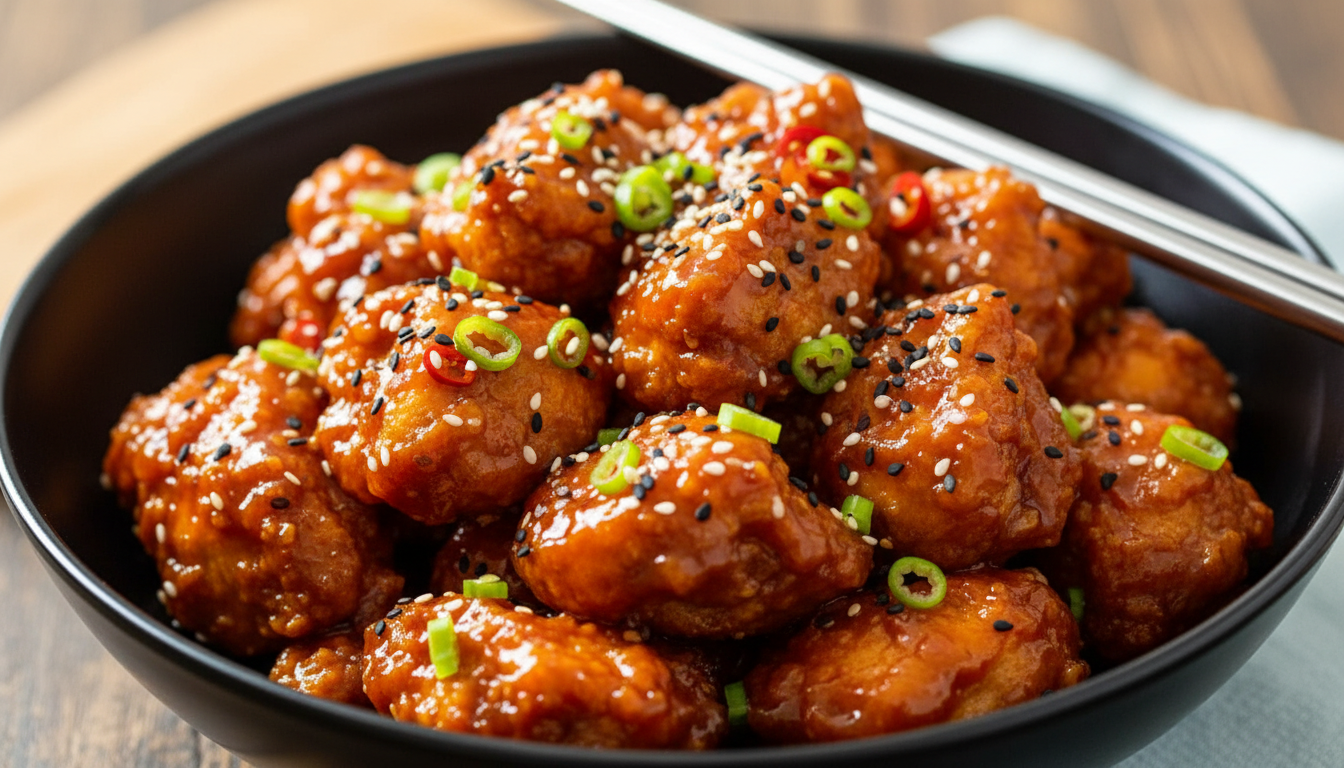 Air Fryer Orange Chicken