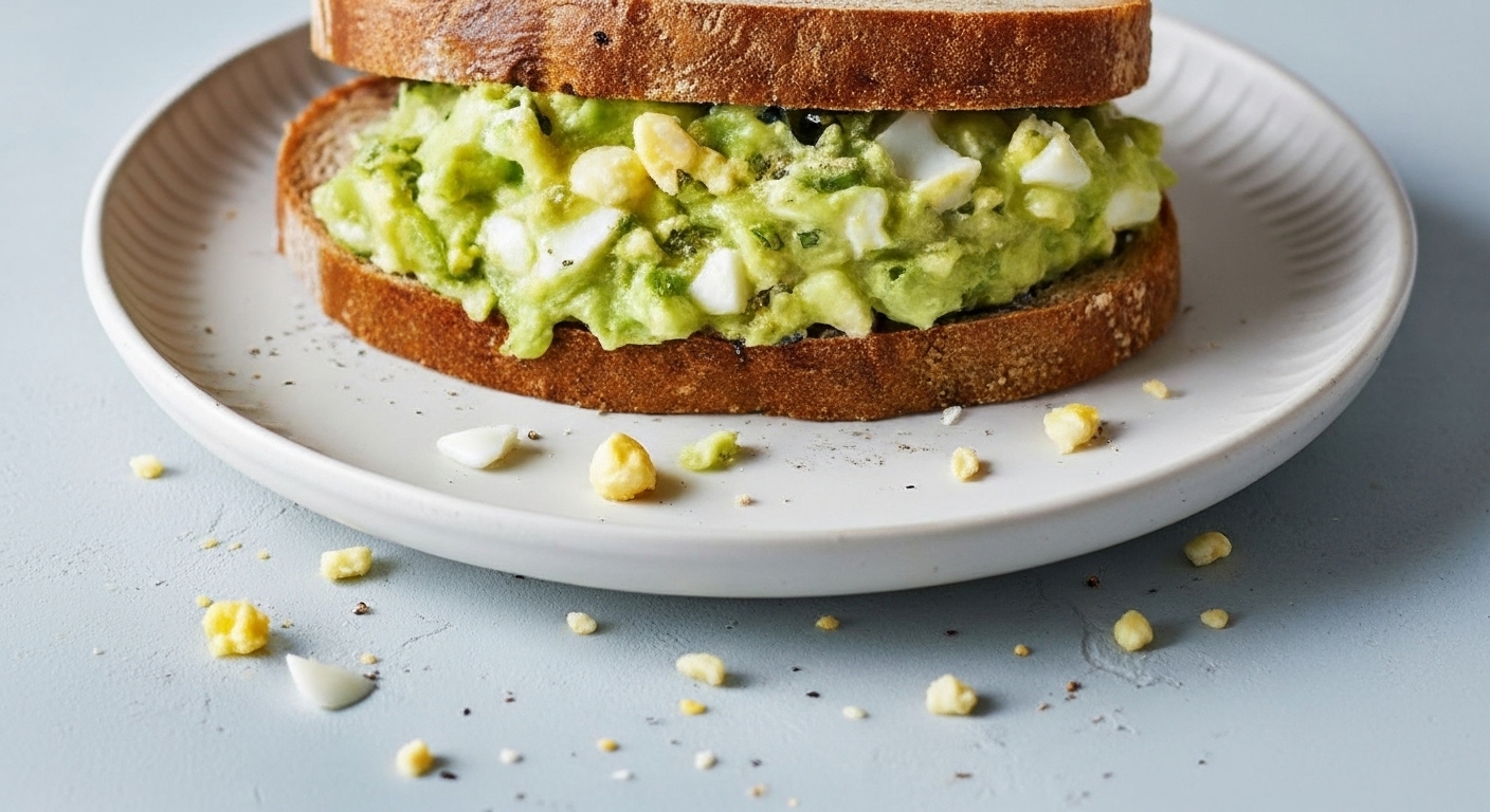 Avocado Egg Salad With Greek Yogurt