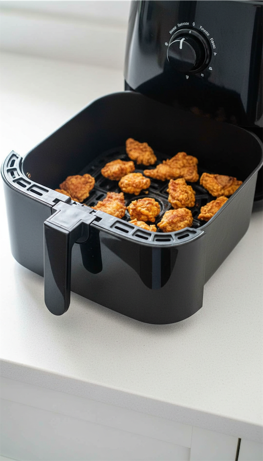 Chicken crisped up in the air fryer