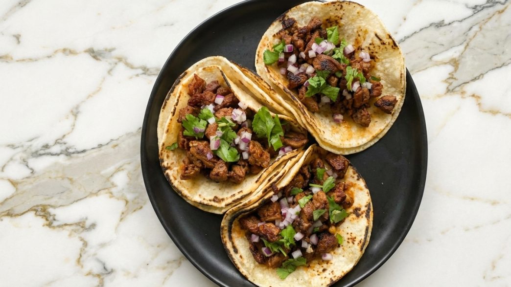Traditional Steak Mexican Street Tacos