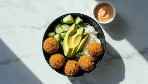 crispy tuna poke bowl recipe