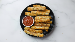 Gluten-free zucchini fries