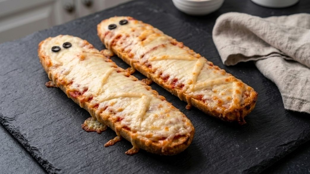 halloween mummy french bread recipe